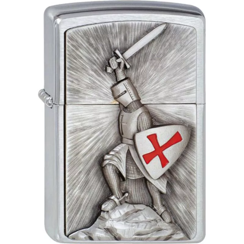  Запальничка бензинова ZIPPO Crusade Victory chrom Перемога, хром (1300103)