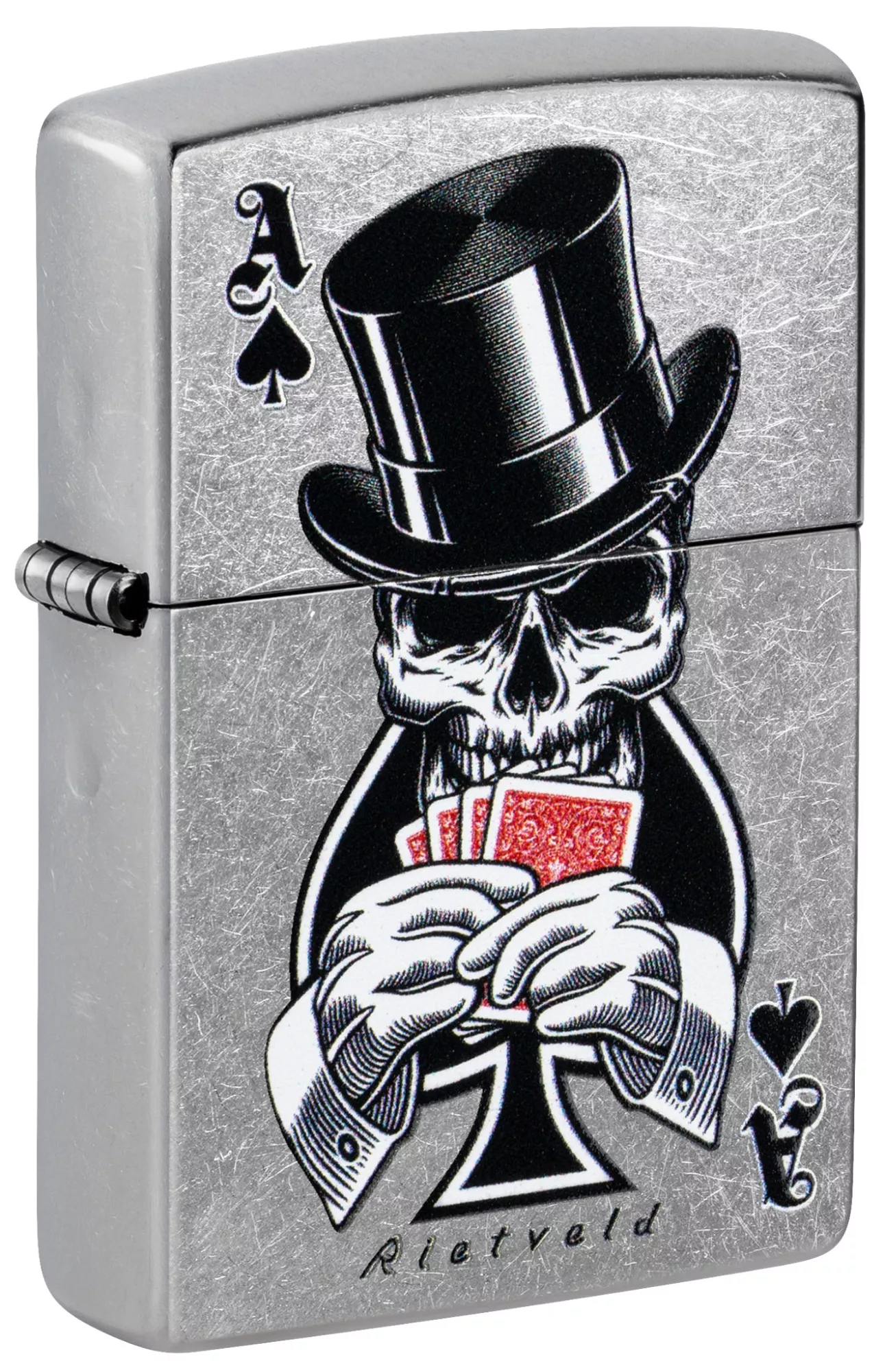 Запальничка бензиновая ZIPPO Rietveld® Ace of Spades Design Street
