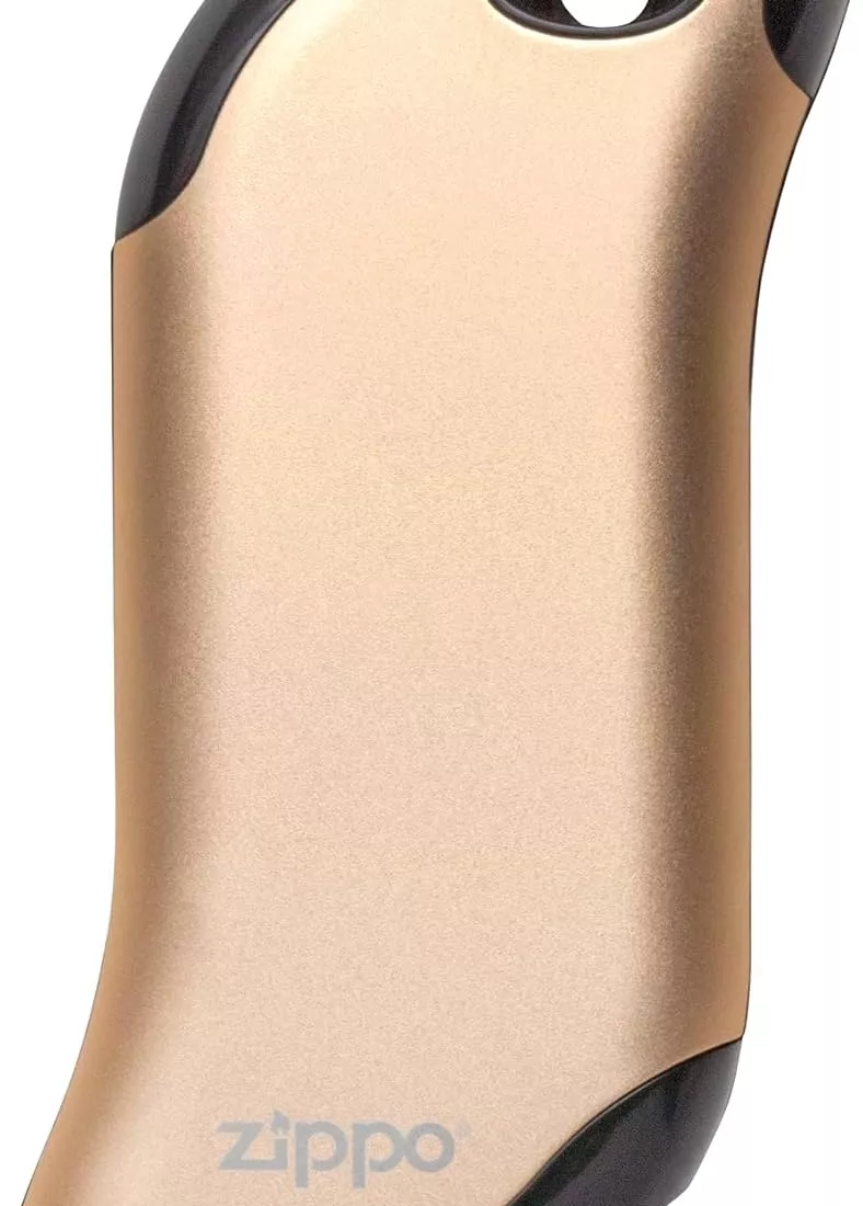 Грілка для рук USB до 9 годин+ Power Bank 5200 mAh ZIPPO Heatbank, індикатор заряду та нагріву,  Золотистий, картонна упаковка (2007399)